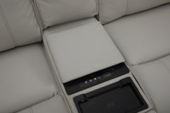 Atlas Fog 2-Piece Power Reclining Sofa Set - Ornate Home