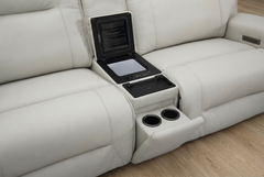 Atlas Fog 2-Piece Power Reclining Sofa Set - Ornate Home