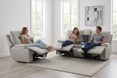 Atlas Fog Zero Gravity Power Recliner - Ornate Home