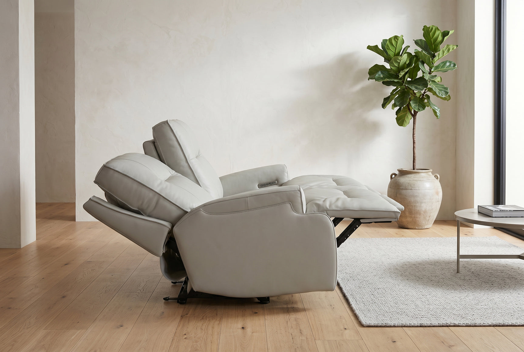Atlas Fog Zero Gravity Power Reclining Sofa - Ornate Home