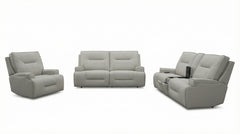 Atlas Fog Zero Gravity Power Reclining Sofa w/ Fridge - Ornate Home