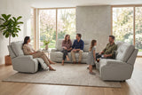 Atlas Fog Zero Gravity Power Reclining Sofa - Ornate Home