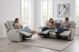 Atlas Fog Zero Gravity Power Reclining Sofa - Ornate Home