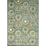 Atlas Gray/Aqua Medium Area Rug - Ornate Home