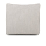 Atlas Light Gray Outdoor Swivel Accent Chair - Ornate Home