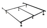 Atlas-Lock Black Adjustable Bed Frame - Ornate Home