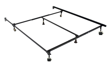 Atlas-Lock Black Adjustable Bed Frame - Ornate Home