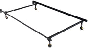 Atlas-Lock Black Bed Frame - Ornate Home