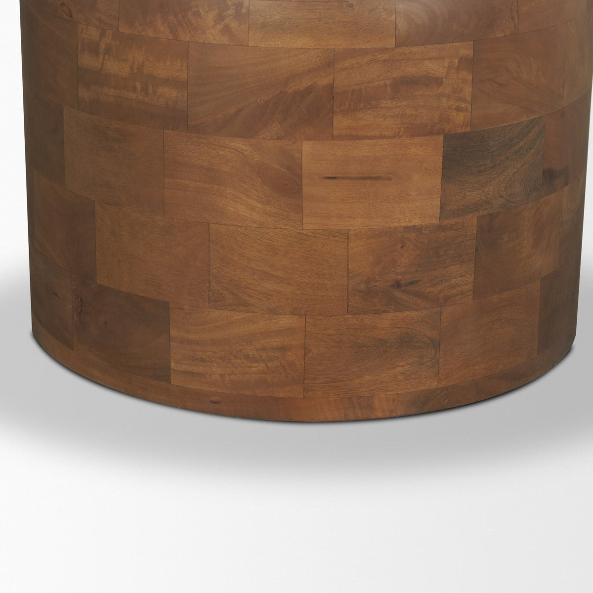 Atlas Medium Brown 60" Round Pedestal Dining Table