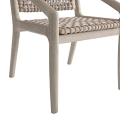 Atlas Sea Oat /Pampas Outdoor Arm Chair - Ornate Home