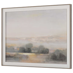 Atmospheric Neutral Multicolor Landscape Print - Ornate Home