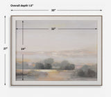 Atmospheric Neutral Multicolor Landscape Print - Ornate Home