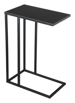 Atom Black Side Table - Ornate Home
