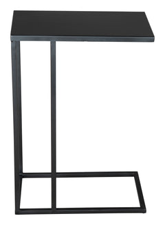 Atom Black Side Table - Ornate Home
