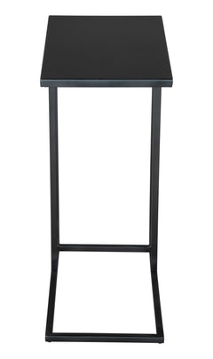 Atom Black Side Table - Ornate Home