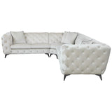 Atronia Beige Sectional Sofa - Ornate Home