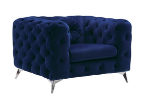 Atronia Blue Chair - Ornate Home