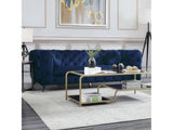 Atronia Blue Sofa - Ornate Home