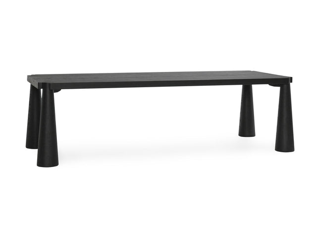 Atrop Ink Black Dining Table - Ornate Home