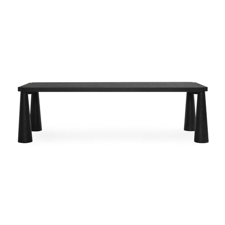 Atrop Ink Black Dining Table - Ornate Home