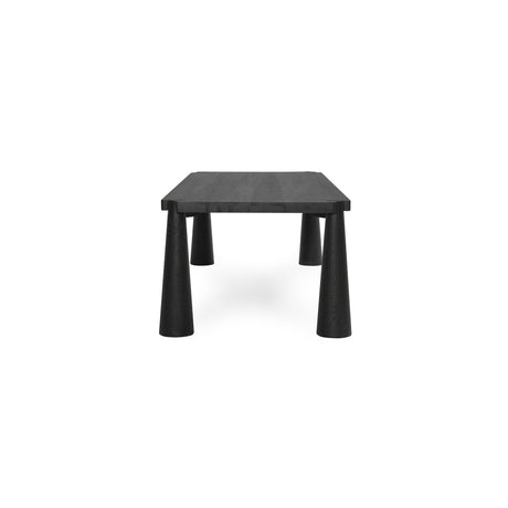 Atrop Ink Black Dining Table - Ornate Home