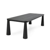 Atrop Ink Black Dining Table - Ornate Home