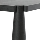 Atrop Ink Black Dining Table - Ornate Home