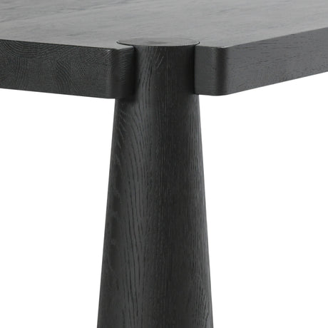 Atrop Ink Black Dining Table - Ornate Home