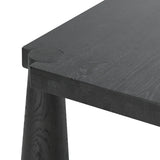 Atrop Ink Black Dining Table - Ornate Home