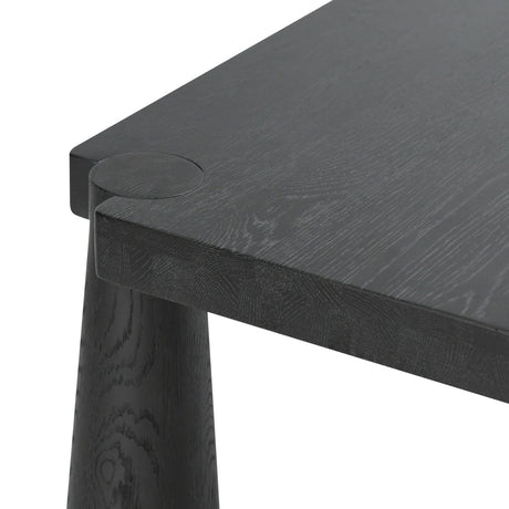 Atrop Ink Black Dining Table - Ornate Home