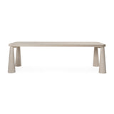 Atrop Milk White Dining Table - Ornate Home