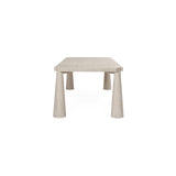 Atrop Milk White Dining Table - Ornate Home