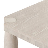 Atrop Milk White Dining Table - Ornate Home