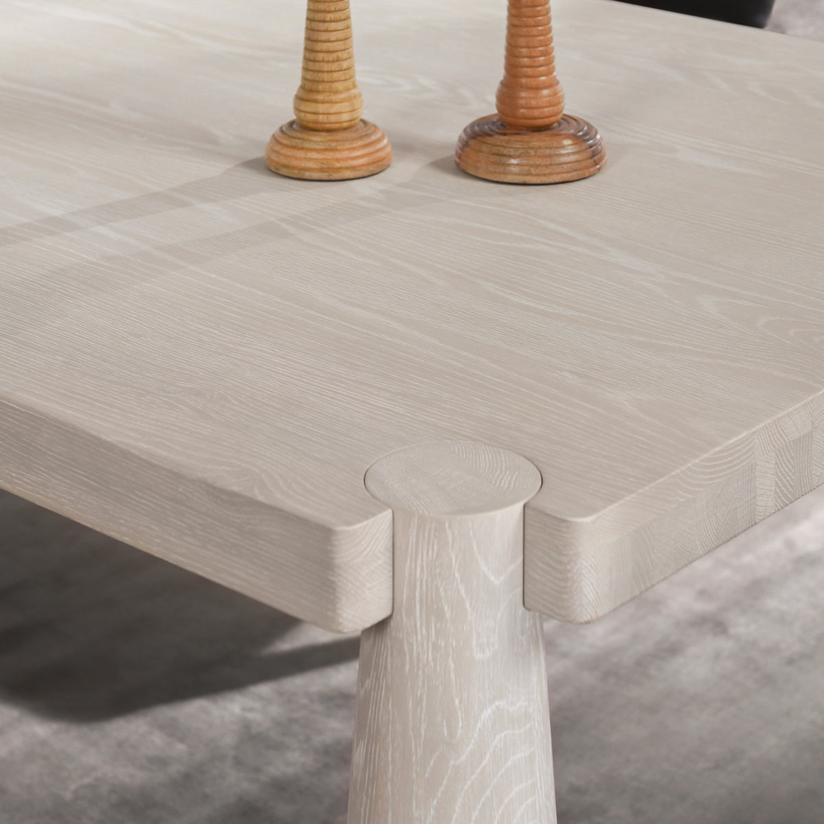 Atrop Milk White Dining Table - Ornate Home