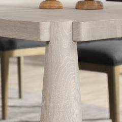 Atrop Milk White Dining Table - Ornate Home