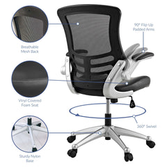 Attainment Black Office Chair - Ornate Home