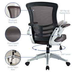 Attainment Brown Office Chair - Ornate Home
