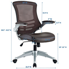 Attainment Brown Office Chair - Ornate Home