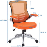 Attainment Orange Office Chair - Ornate Home