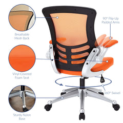 Attainment Orange Office Chair - Ornate Home