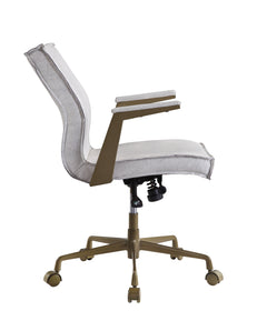 Attica Vintage White Office Chair - Ornate Home