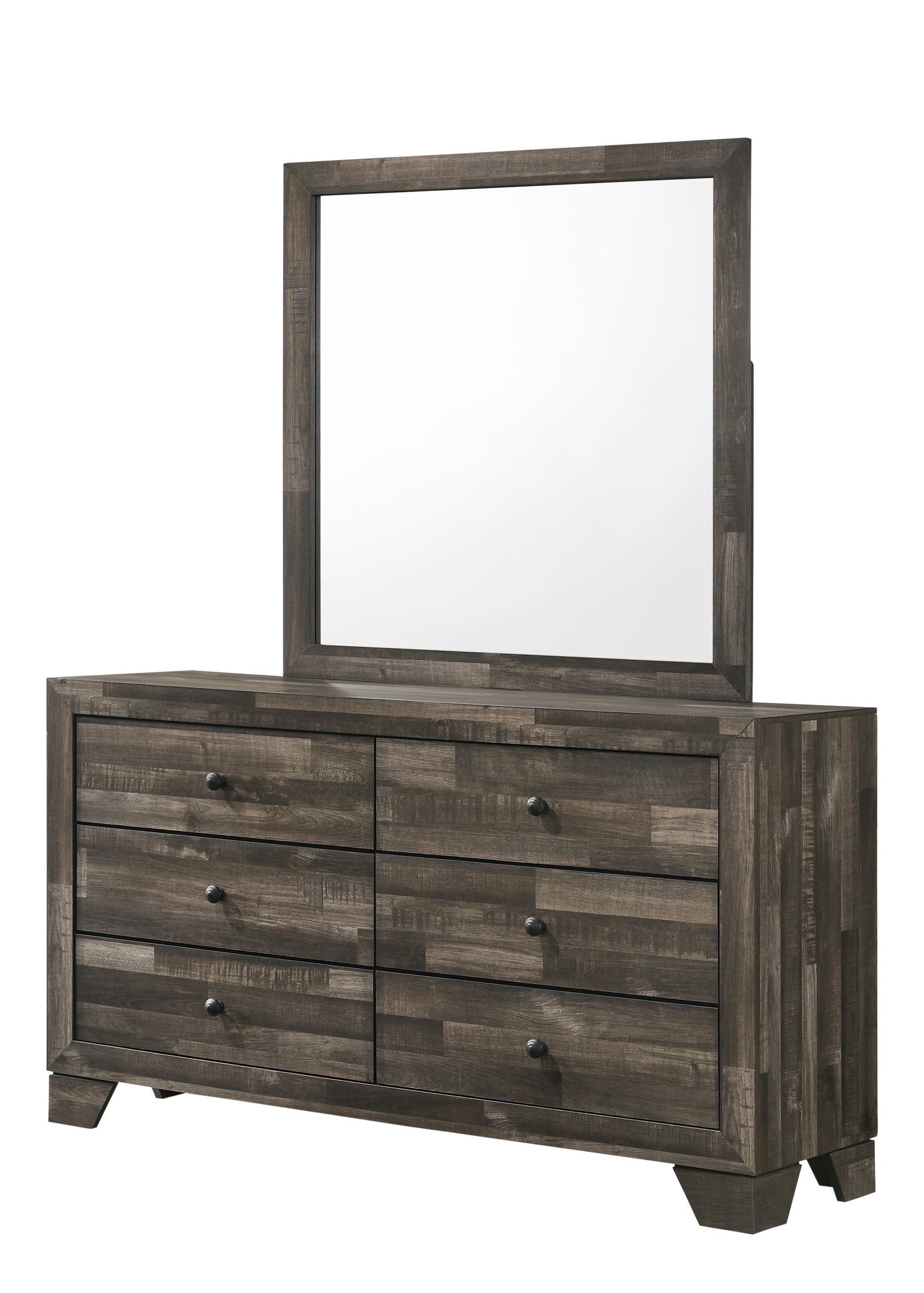 Atticus Gray Platform Bedroom Set - Ornate Home