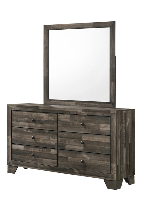 Atticus Gray Platform Bedroom Set - Ornate Home