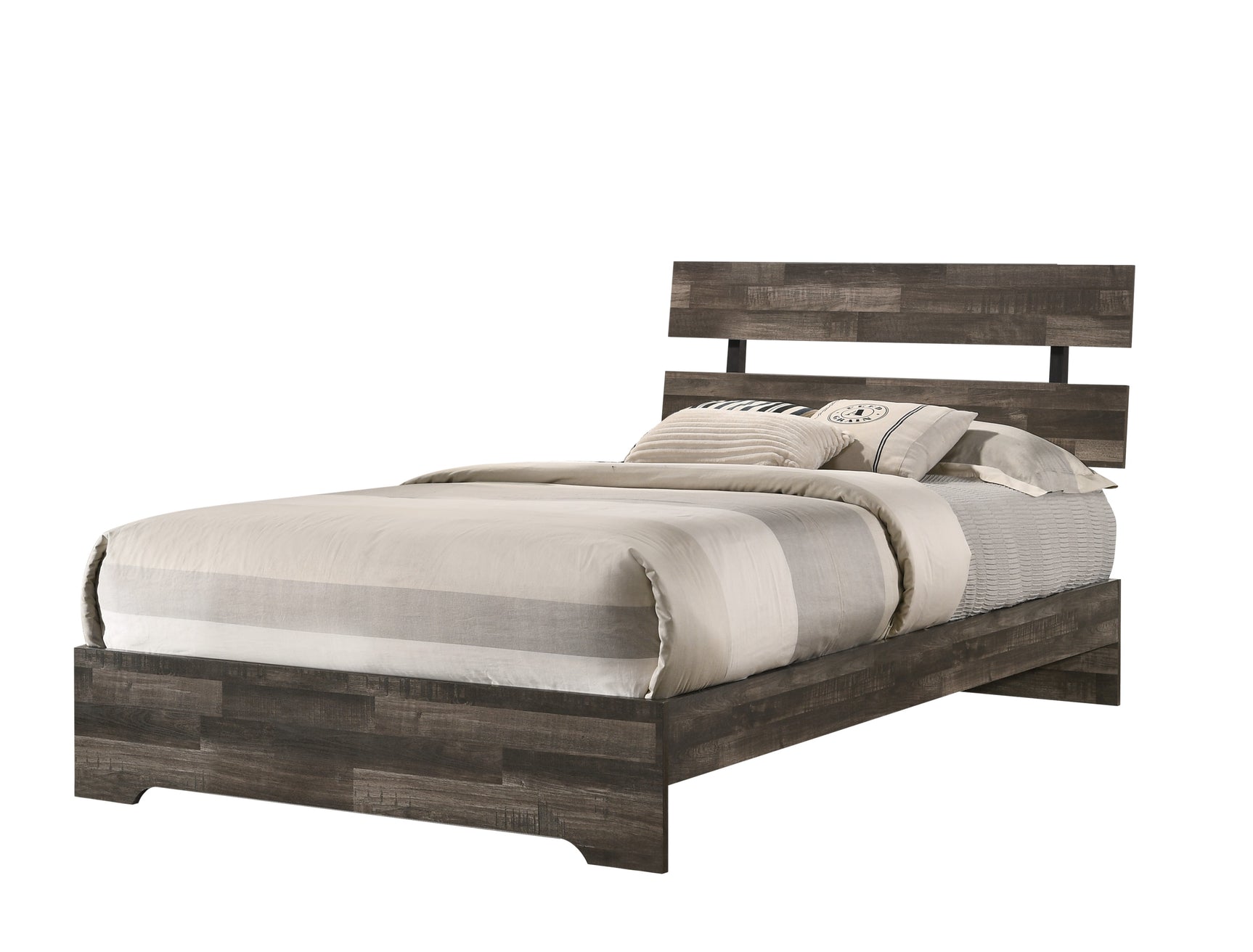 Atticus Gray Platform Youth Bedroom Set - Ornate Home
