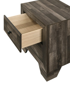 Atticus Gray Platform Bedroom Set - Ornate Home