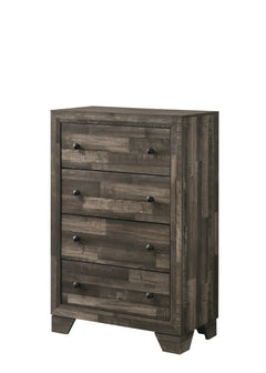 Atticus Gray Platform Bedroom Set - Ornate Home