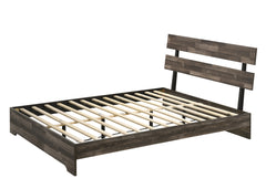 Atticus Gray Platform Bedroom Set - Ornate Home