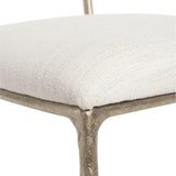 Atticus Soft Grey Fabric Side Chair - Ornate Home