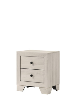 Atticus White Platform Bedroom Set - Ornate Home
