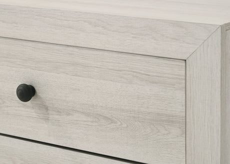 Atticus White Platform Bedroom Set - Ornate Home